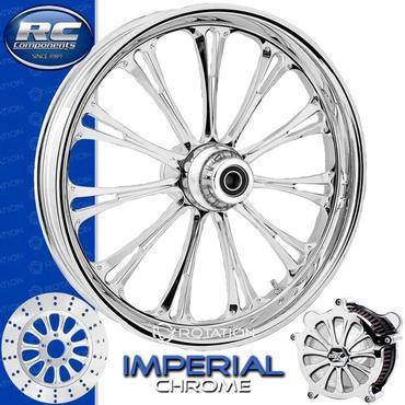 RC IMPERIAL 240D Eclipse Front and Rear Wheels - Honda CBR929 