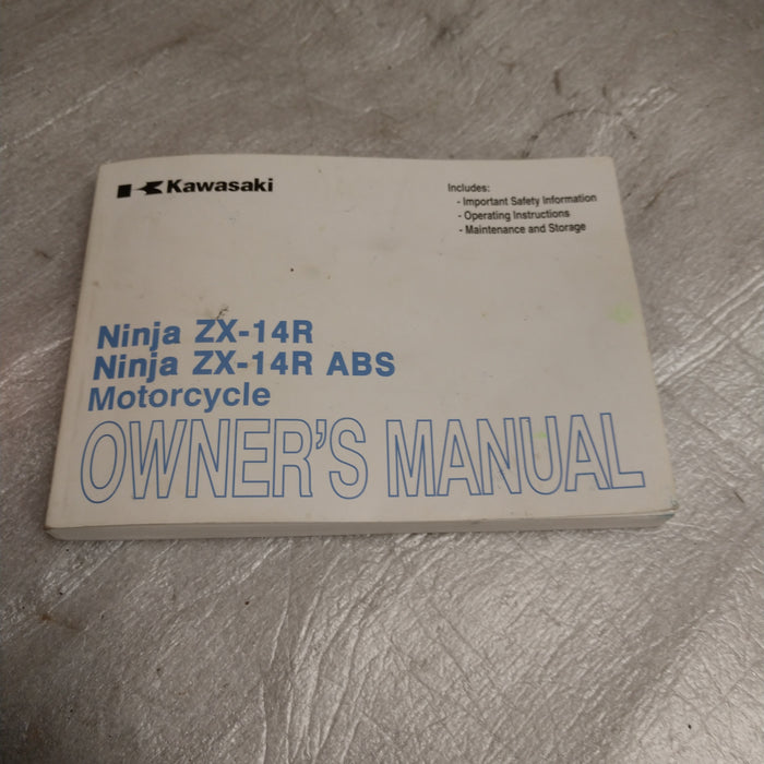 2013 Kawasaki Ninja ZX14R ZX14R  Owners Manual