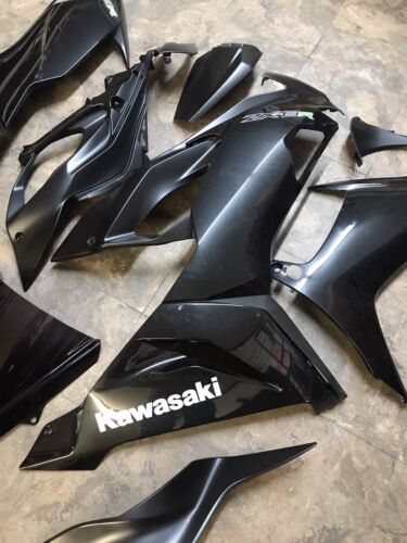 2019 Kawasaki ZX6R Full Fairing Set Black *GENUINE OEM* with fender