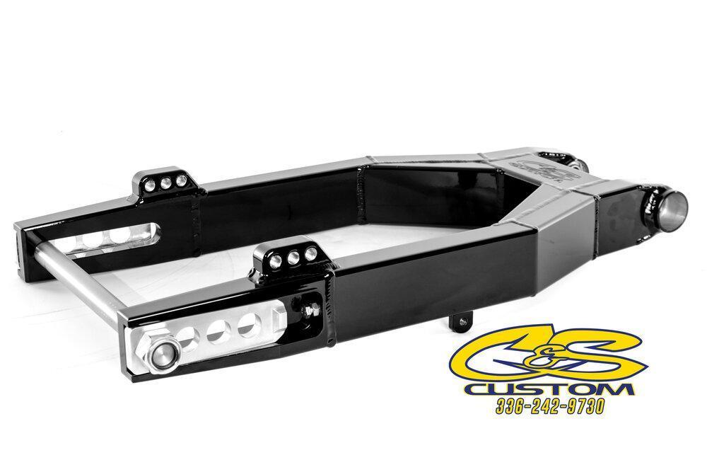 Hoglite Racer Bagger 2009-2020 Swingarm Chrome  10" Axle 25mm