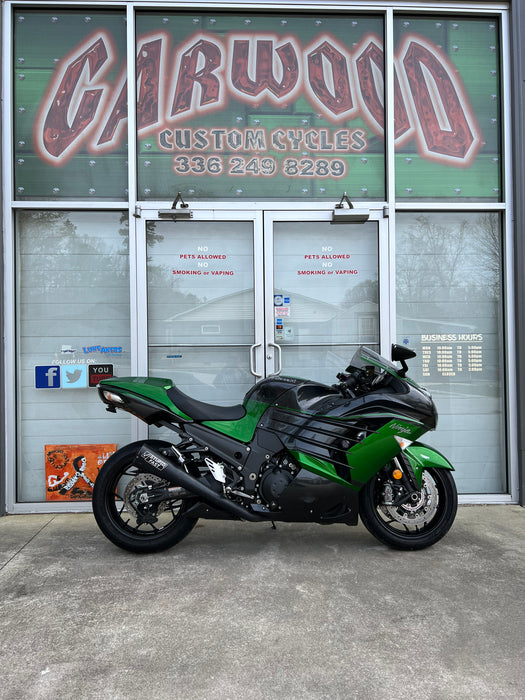 2018 Kawasaki ZX14 Color: Black/Green Mileage: 7,137 VIN: 005634